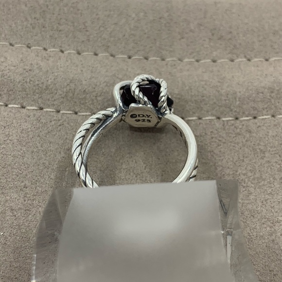 David Yurman Jewelry David Yurman Cable Wrap Ring Amethyst Diamonds Poshmark